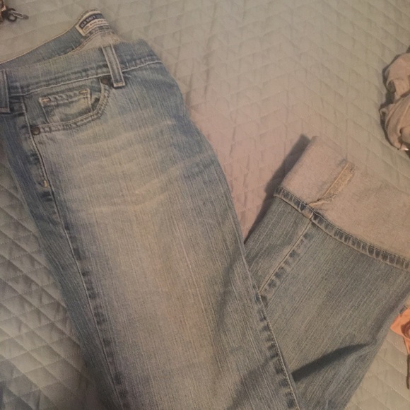 Old Navy 8Reg cropped Jeans