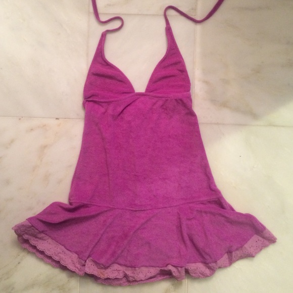Terry cloth dress