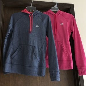 2 Adidas Ultimate hoodies