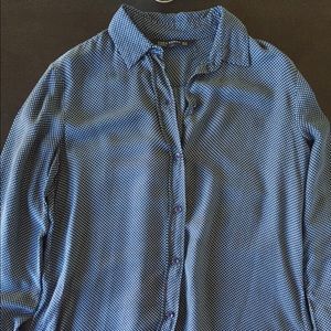 Polka-dot Zara dress shirt
