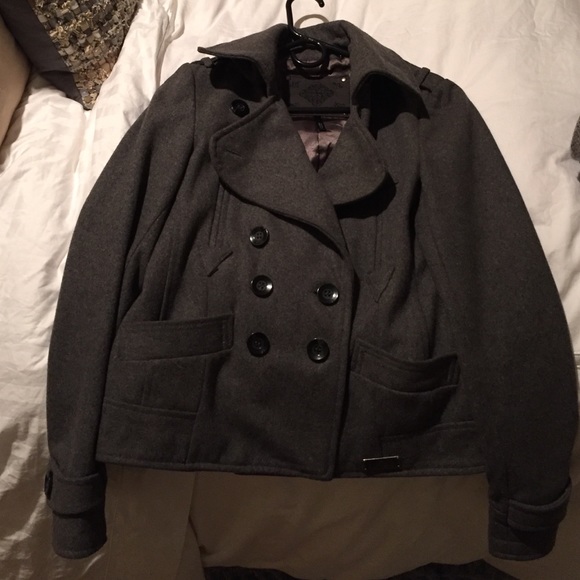 Gray Buffalo wool coat