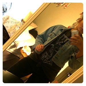 Vintage Real Clothes Jean Jacket