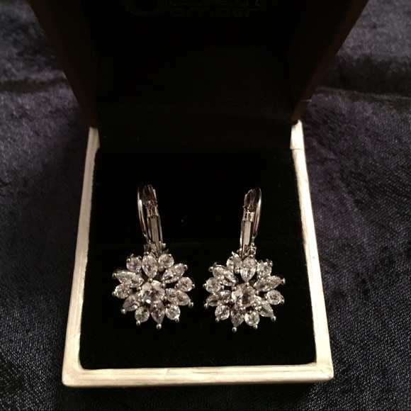 18k Gold PlatedZircon Earrings