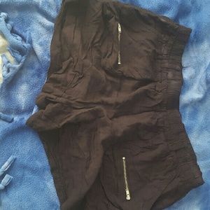 Black Maurices short shorts