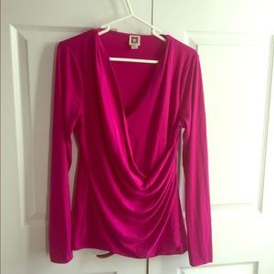 Fuchsia top