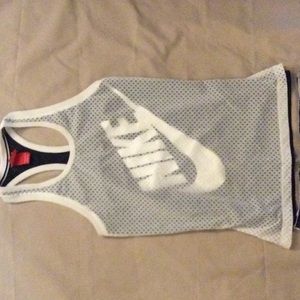 Nike sweat suit two piece outfit.