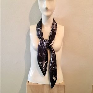 ESCADA Silk Scarf - Marbleized, 34" x 34"