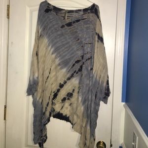 Tyedye poncho