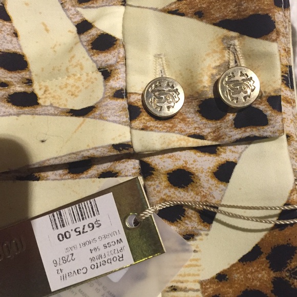 Gorgeous Roberto Cavalli shorts 42 (6/8) - Picture 3 of 4