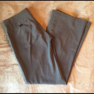 Grey trouser dress pants