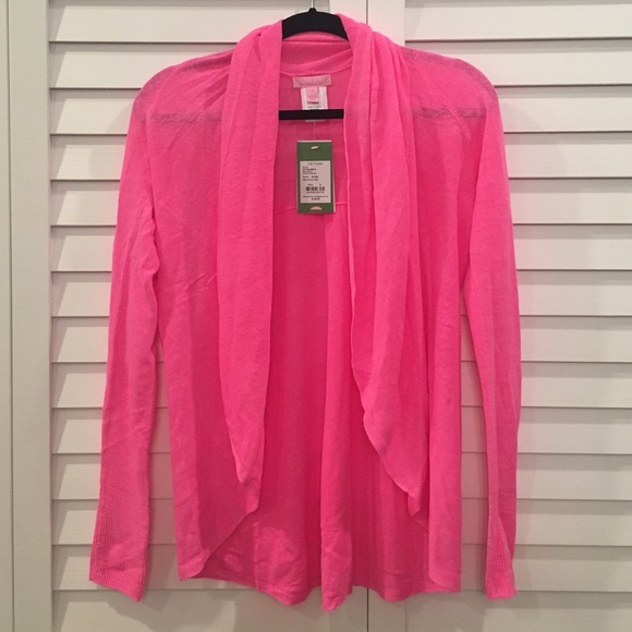 Lilly Pulitzer 🌴 Pink Holden Cardigan NWT