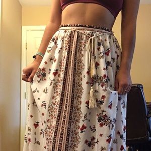 Floral Maxi Skirt
