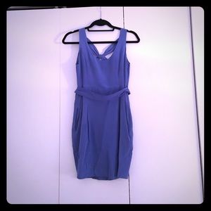 Madison Marcus light blue silk dress