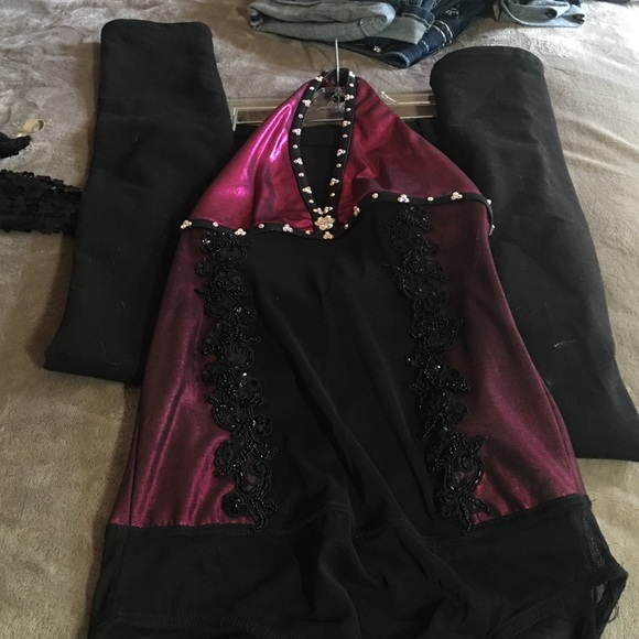 Two Piece Dance Costume - Picture 1 of 4