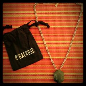 Regal Rose labradorite necklace!