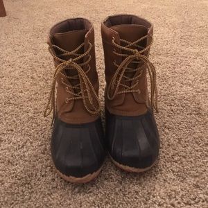 lands end duck boots