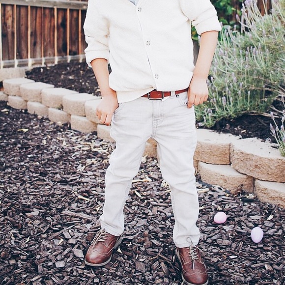 Grey skinny boys jeans //