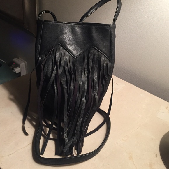 Fridge cross body bag with long strap