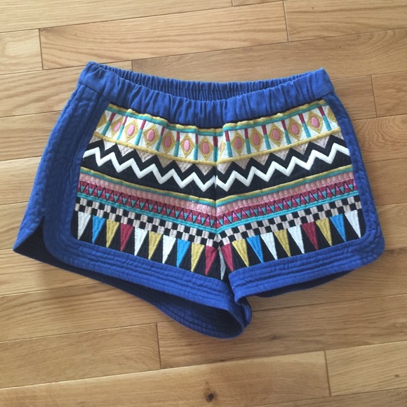 Dazzle - Embroidered running shorts