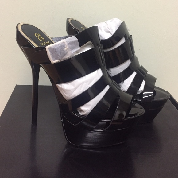 Black High Heel Stilettos