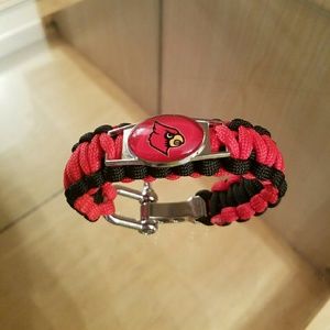 Louisville Cardinals football survival bracelet