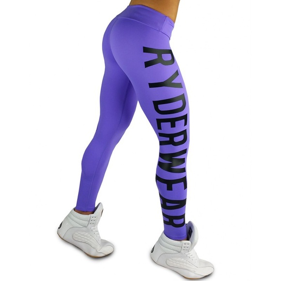 Pants - Ryderwear Purple Workout Pants