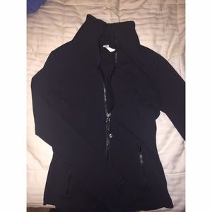 Black Lululemon Zip Up (never worn!)