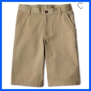 ✏️Boys IZOD Khaki School Uniform Shorts-12 HUSKY