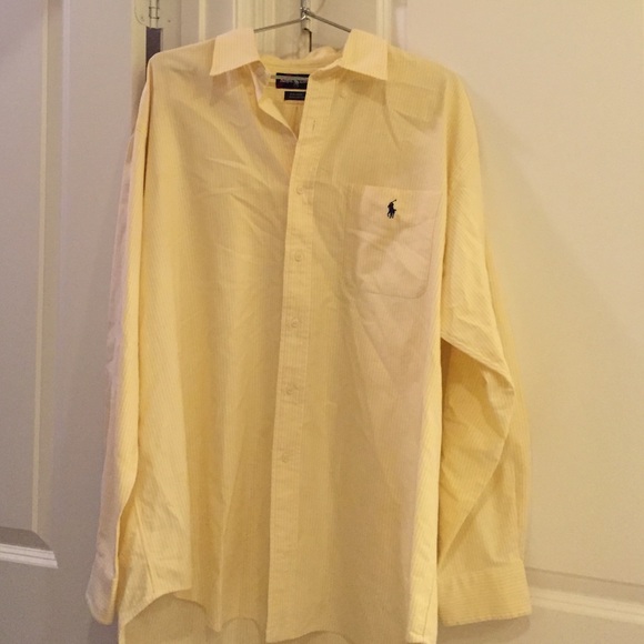 Ralph Lauren yellow long sleeve button down