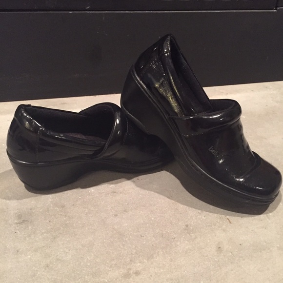 Bolo patent black shoes. Gently worn a few times.