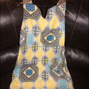 Print dress. Size medium.