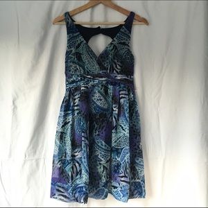Printed short dress