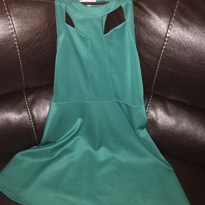Teal dress. Charlotte Russe. Size L.