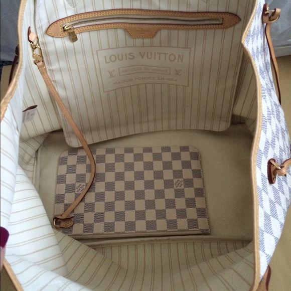 Auth LV Damier Azur Neverfull GM - Picture 2 of 4