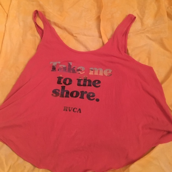 RVCA take me to the shore tank