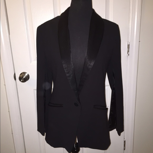 Black blazer with Slit Sleeves