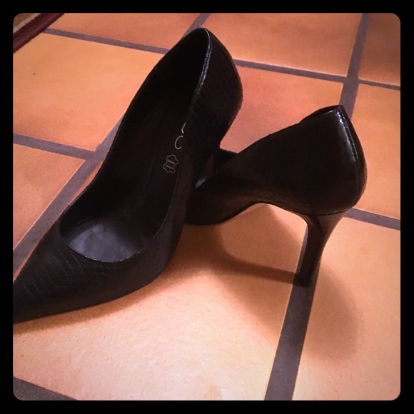 Aldo black heels SZ 5 *almost new