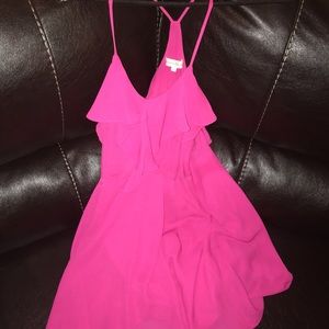 Pink dress. Altar'd State. Medium.