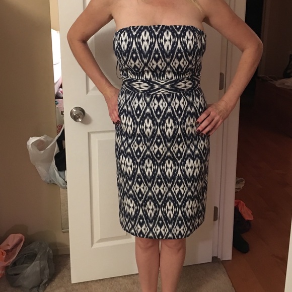 Strapless Banana Republic Dress
