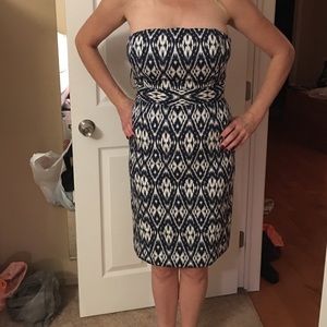 Strapless Banana Republic Dress