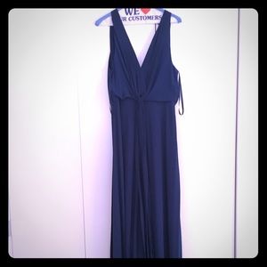 Long Navy gown