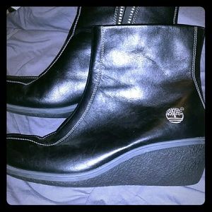 Timberland zip up boots