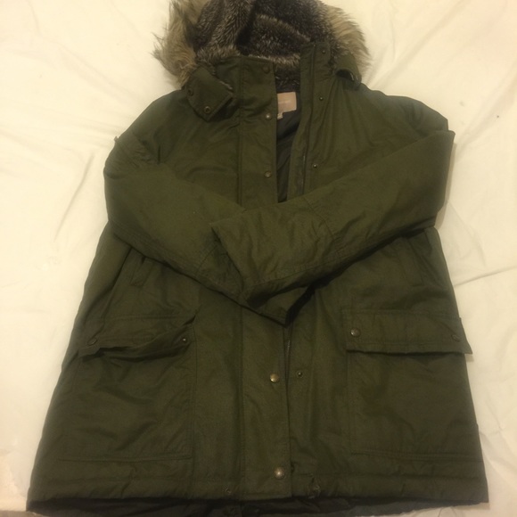 Large banana republic warm jacket