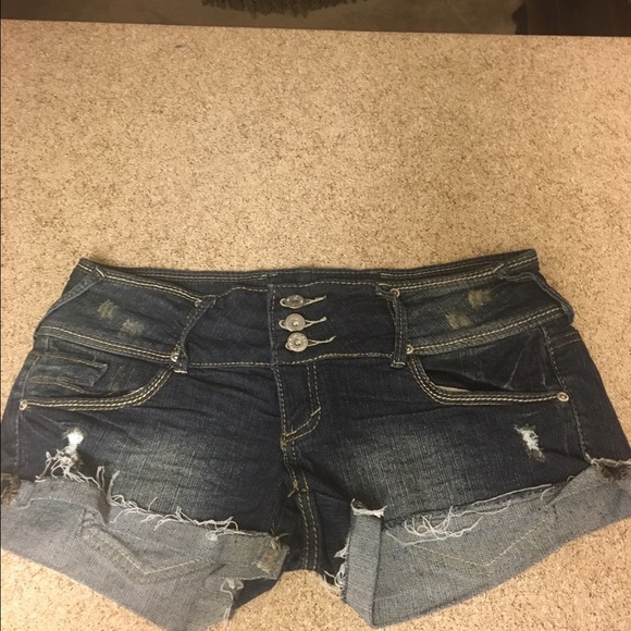Cute jean shorts, Rue 21, size 5/6