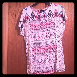 Aztec tunic dress