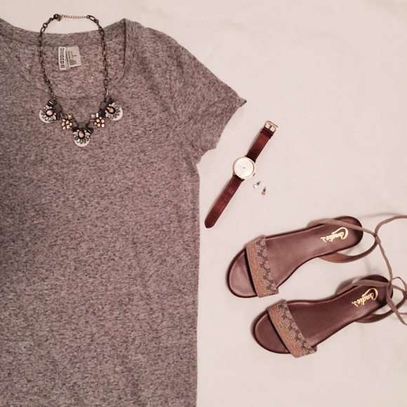 Heather Grey Tshirt Dress