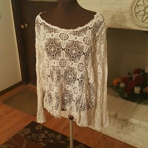 International Concepts Lace Blouse
