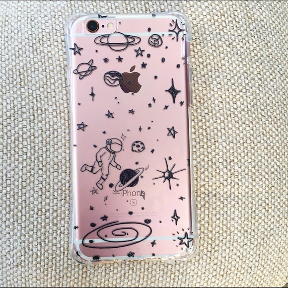 Brandy Melville Accessories - 👽 Clear iPhone 6/s Space Case 👽