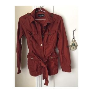 Rust Safari Jacket