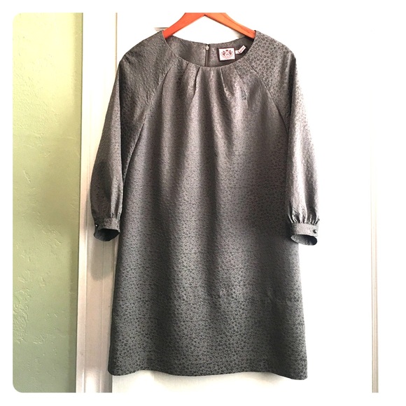 Juicy Couture Dresses & Skirts - Juicy Couture Silk Shift Dress Pewter Size S